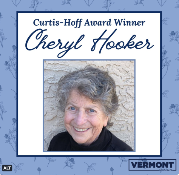 Congratulations Cheryl Hooker!